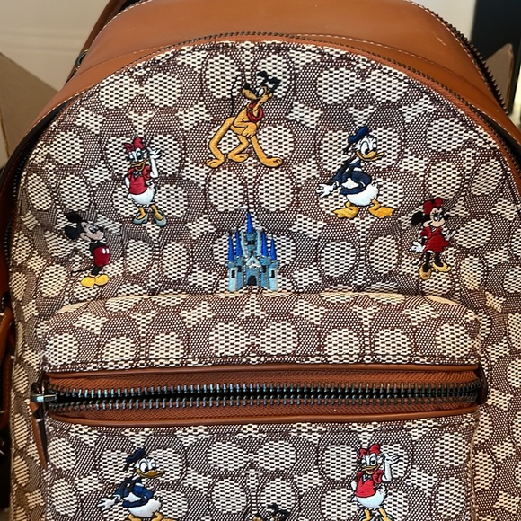 NWT Disney x Coach back pack Disney collaboration themed.  This sold out quickly - Picture 3 of 7